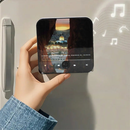 Quran Musikbox – Kylskåpsmagnet med Koranrecitation - World of StylesQuran Musikbox – Kylskåpsmagnet med KoranrecitationHome DecorQuran Musikbox – Kylskåpsmagnet med Koranrecitation